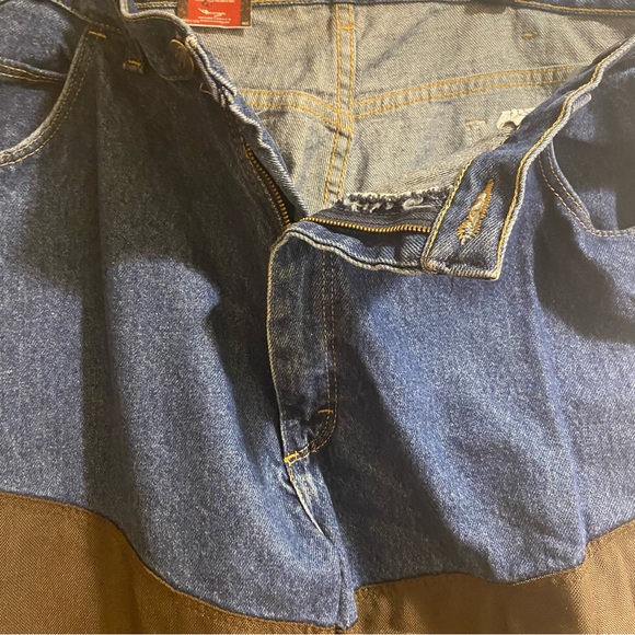 NWT! Wrangler Pro Gear Workwear Reinforced Canvas Legs Jeans Pants Mens 40x34 - Picture 7 of 9